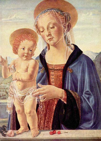 Andrea del Verrocchio Madonna with Child,